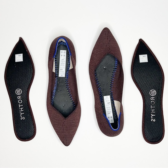 ROTHY’S The Point Truffle Python - Picture 3 of 4